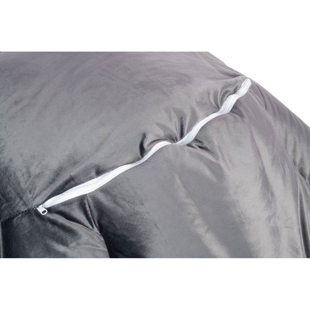 Fotel OTILIA STAND VELVET ciemny szary welur