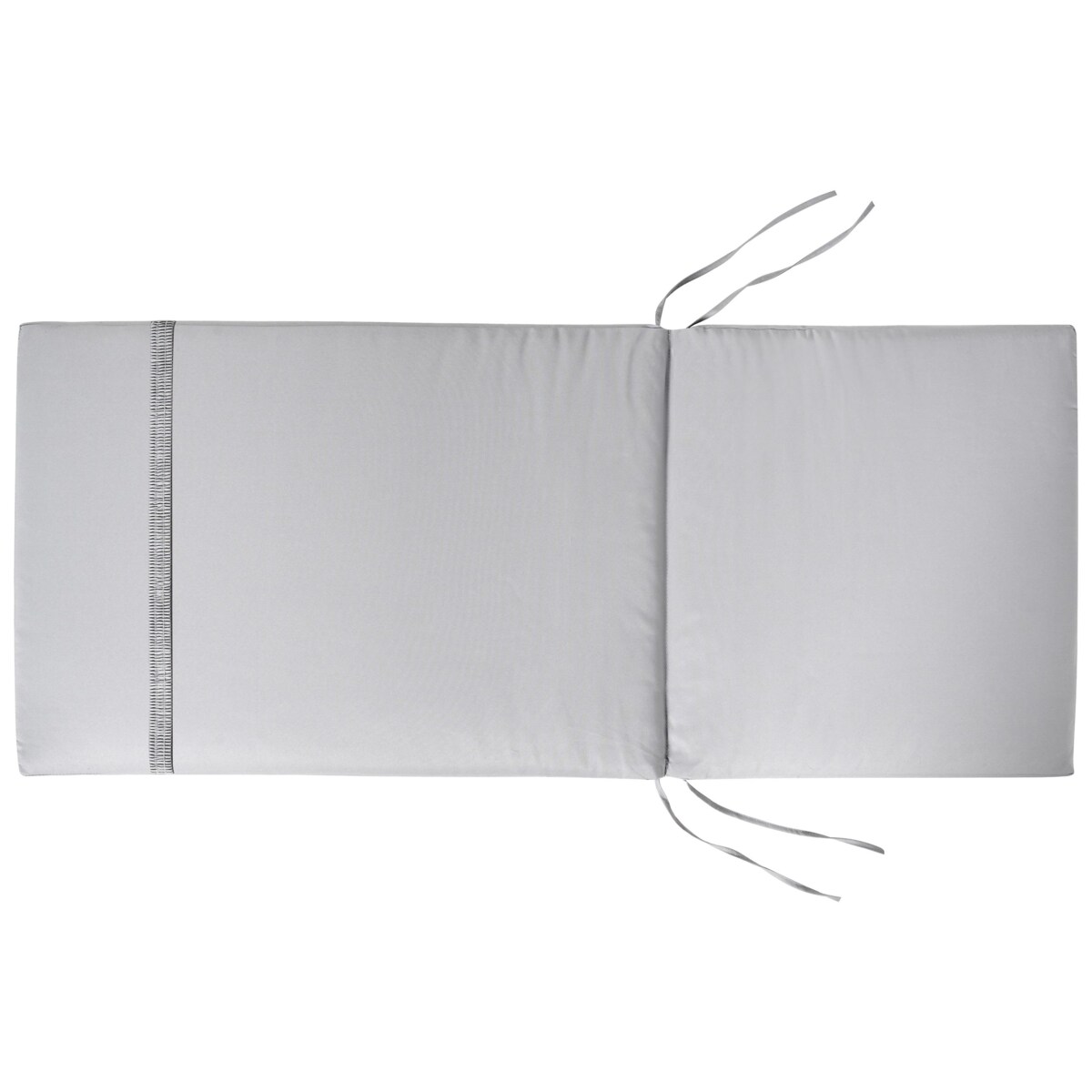 Zestaw 6 poduszek ogrodowych JAVA/AMANTEA PREMIUM 50 x 70 cm Jasnoszary