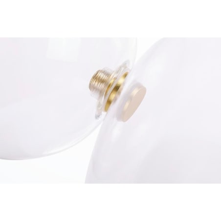 Wisząca lampa nowoczesna Capri LED 14W 3000K przezroczysta złota