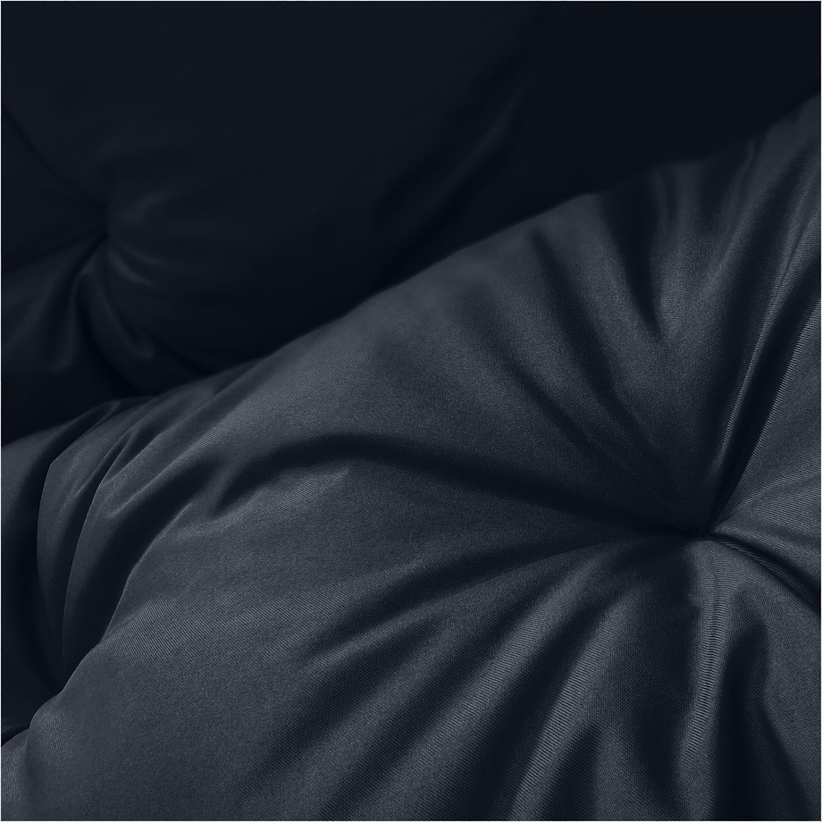 Poduszka Ogrodowa Na Huśtawkę Ławkę 120X40 Cm Na Meble Palety Wodoodporna Czarna