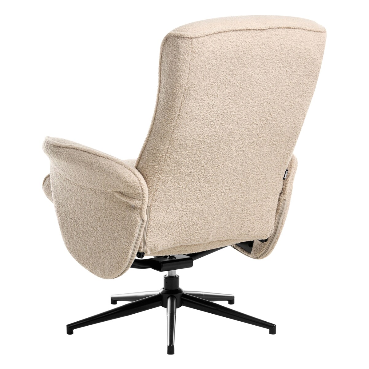 Rozkładany fotel JAPET Boucle Beżowy