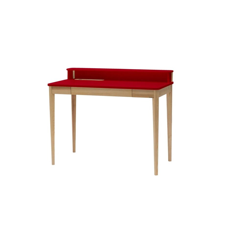 Biurko ASHME 110x56 czerwone