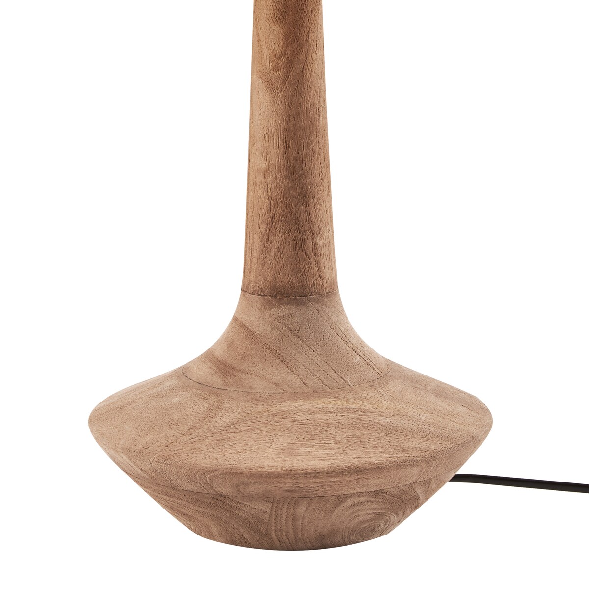 Lampa stołowa GODAWARI Drewno mango Ciemnobrązowy