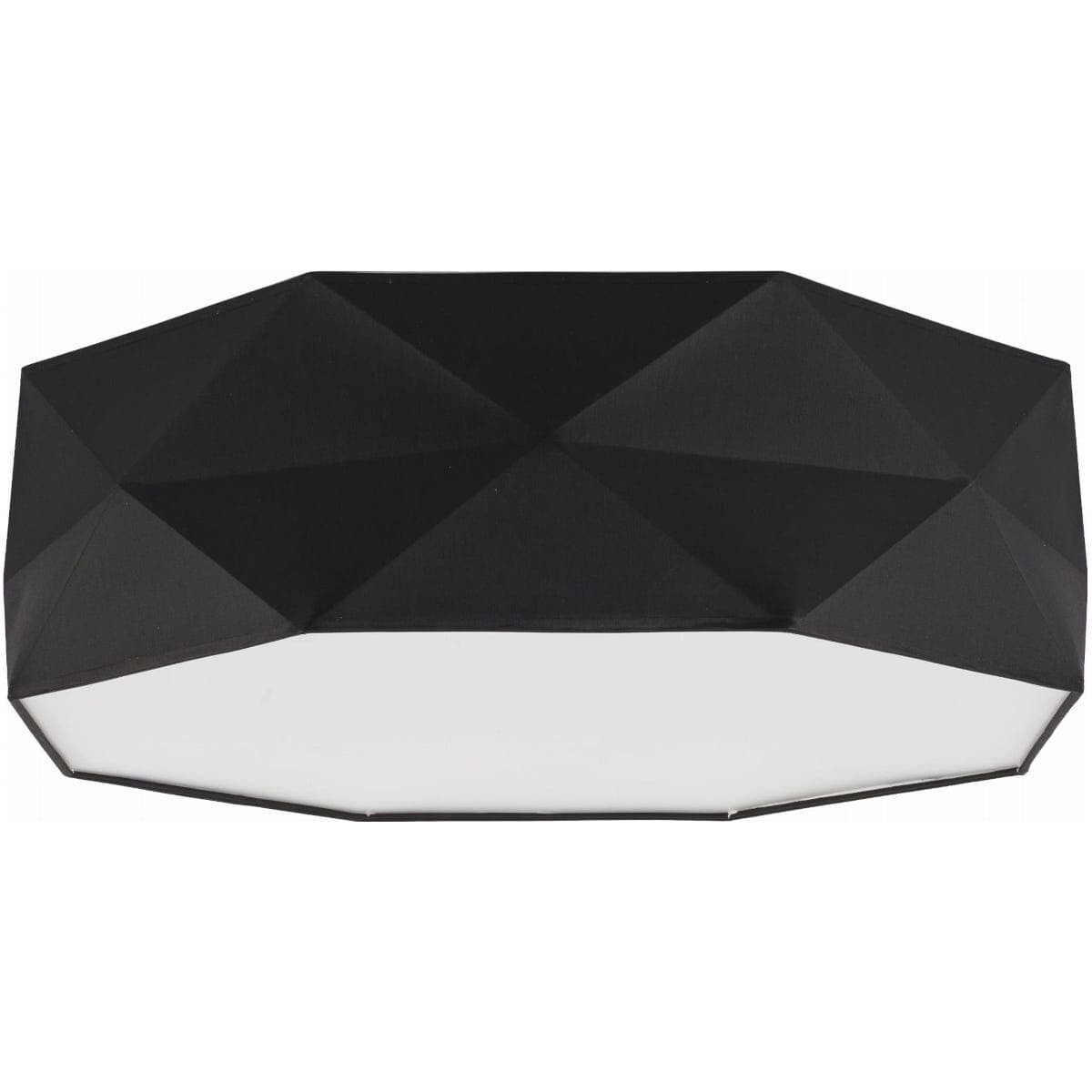 Lampa sufitowa geometryczna Kantoor 1567 TK Lighting czarna biała