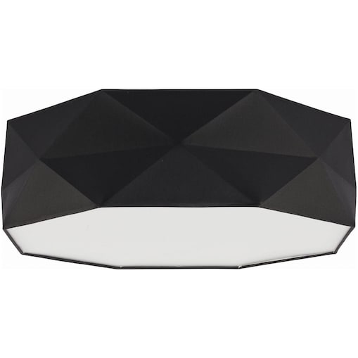 Lampa sufitowa geometryczna Kantoor 1567 TK Lighting czarna biała