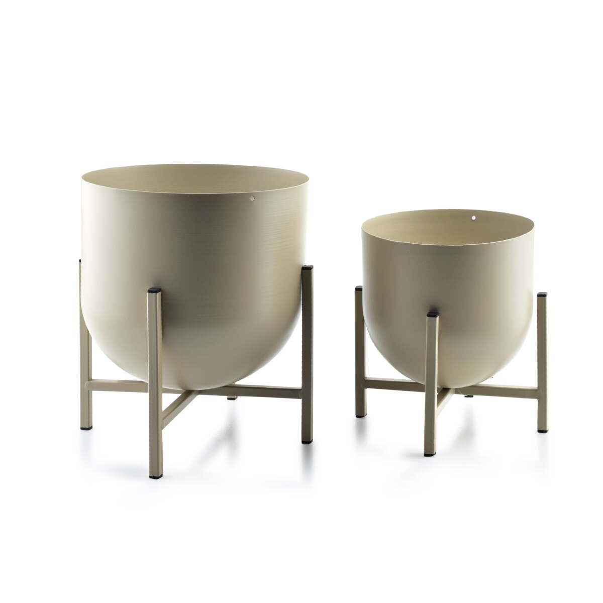 SWEN BEIGE Komplet 2 osłonek 24xh26cm/18.5xh21cm