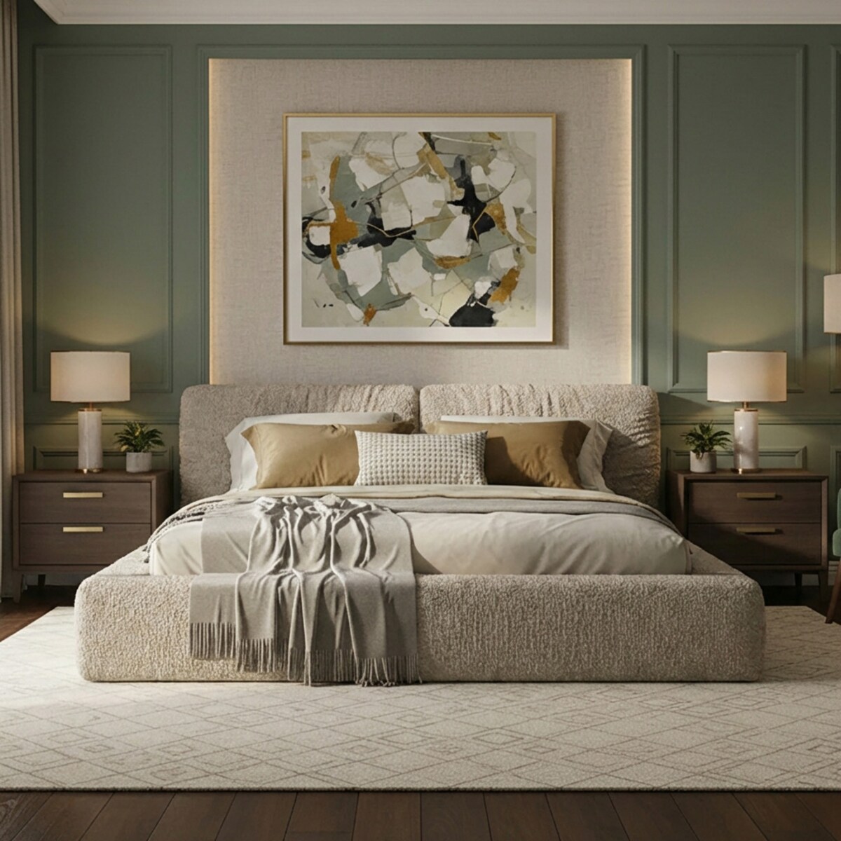 Łóżko Tapicerowane Noble 140X200 Stelaż Pojemnik Na Pościel Loop 03