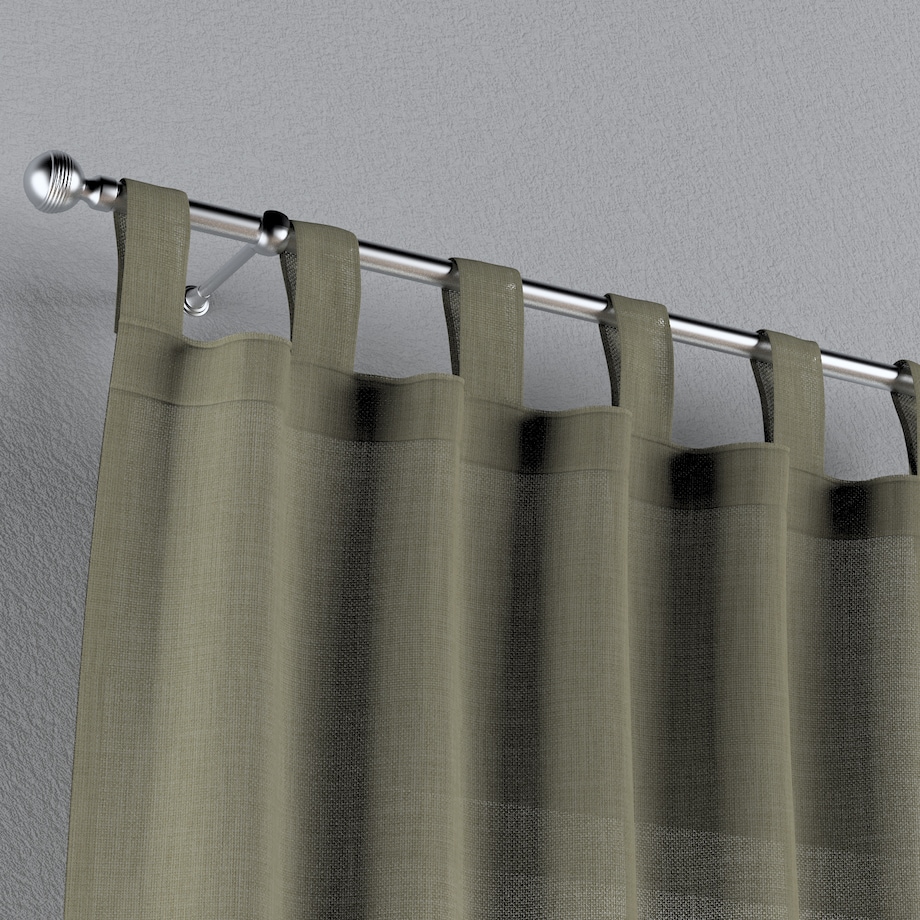 Zasłona na szelkach 1 szt. 130x260 zielony