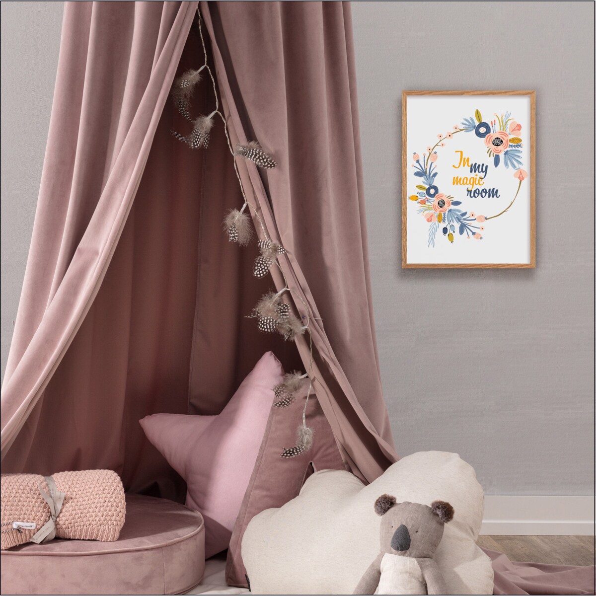 Obrazek Magic Flowers 30x40cm, 30x40cm