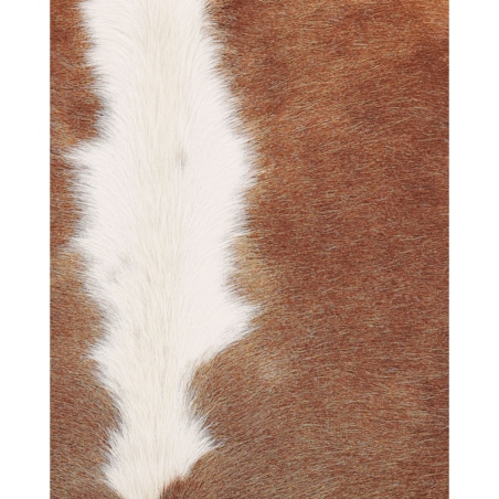 Skóra bydlęca 2-3 m² brązowo-biała NASQU