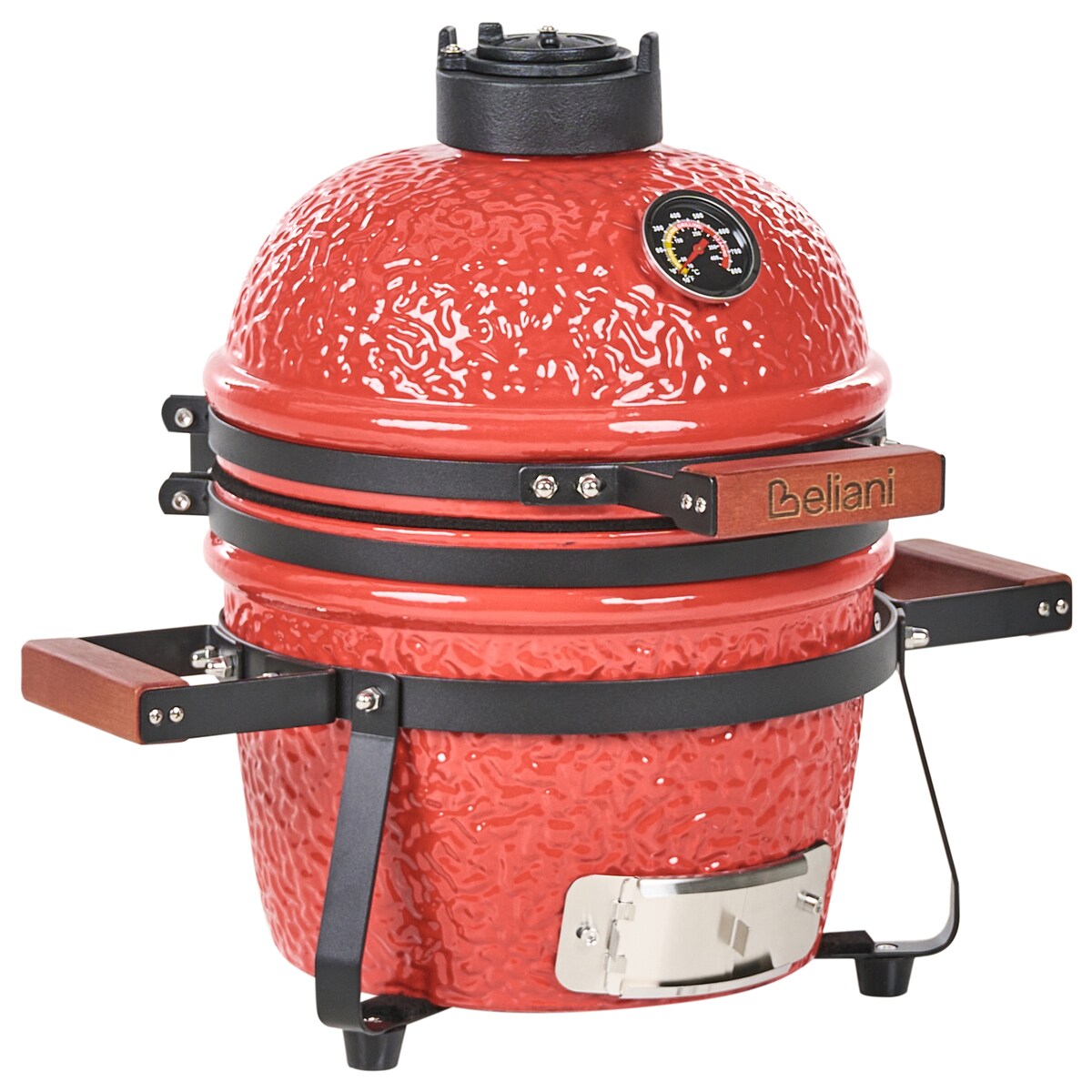 Mini grill węglowy KAMADO Ceramika Czerwony