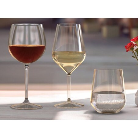 Nietłukąca szklanka Elegance do whisky, wody 390 ml, 6 szt