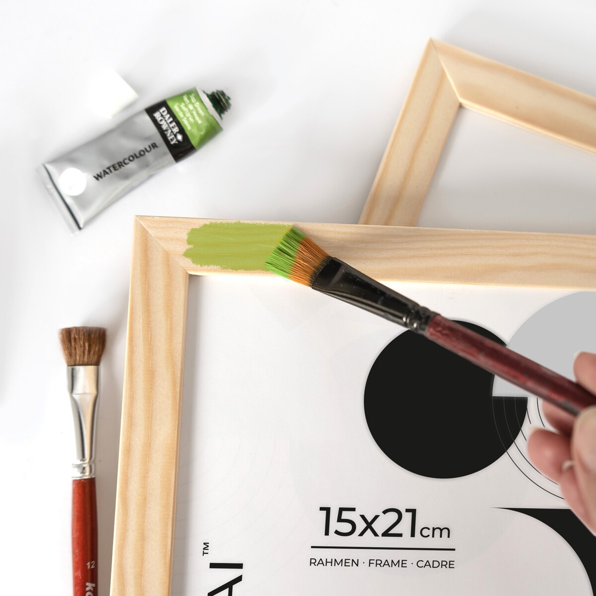 Ramka na zdjęcia 40x60 cm ramka z drewna surowego pion poziom ramka prostokątna RAW DIY