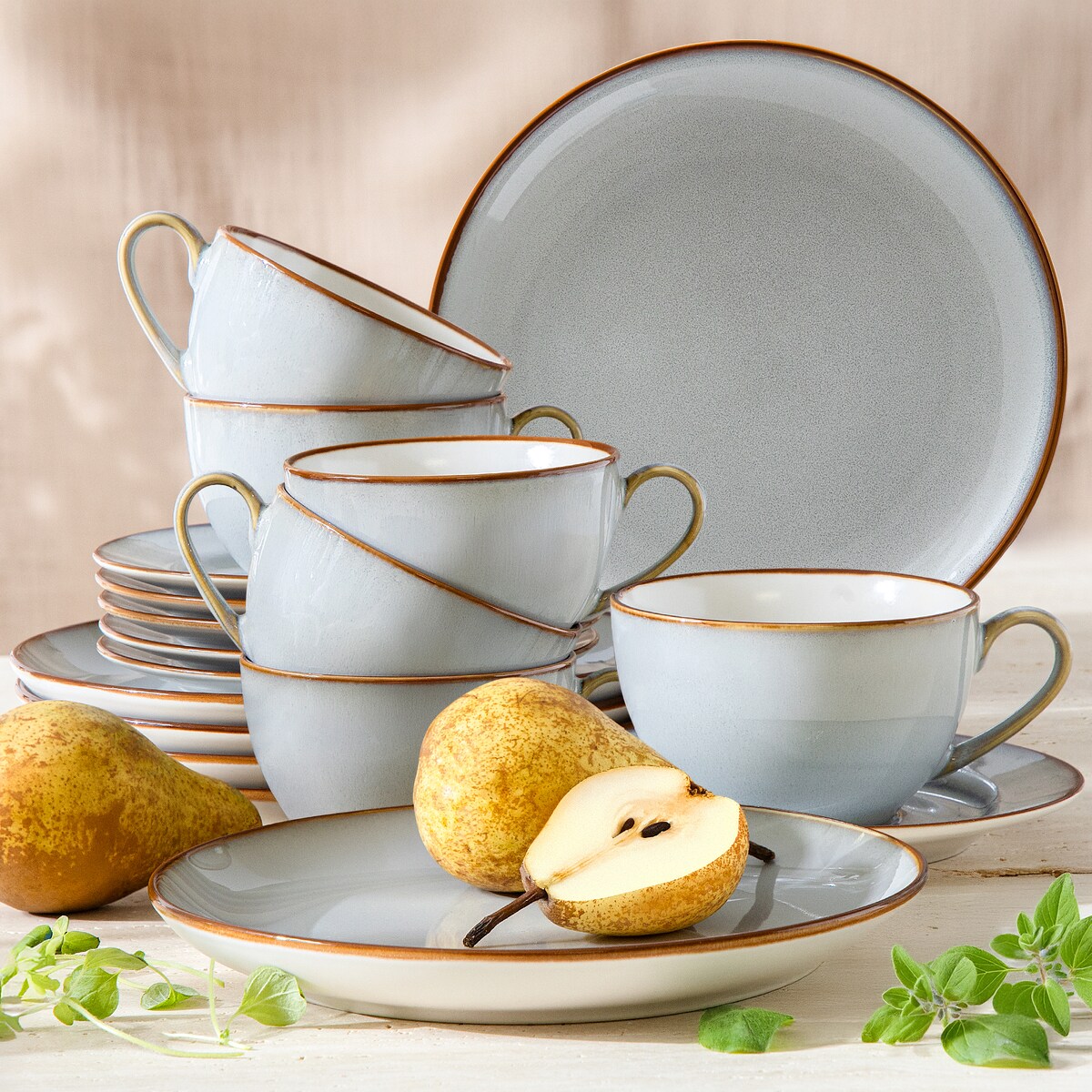 PORTOFINO Zestaw kawowy 6 os. (18 el.)