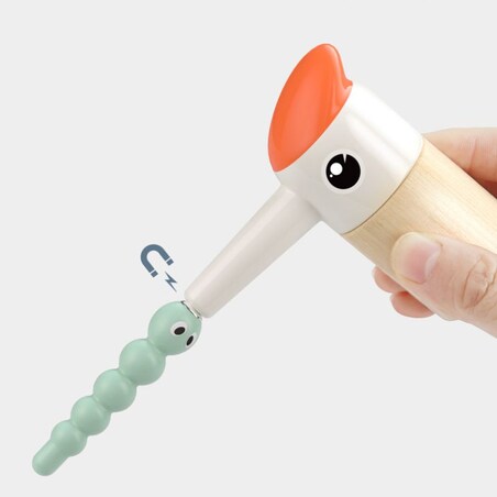 Nakarm ptaszka Złap robaczka – gra zręcznościowa dla dzieci 24 mies.+ Top Bright