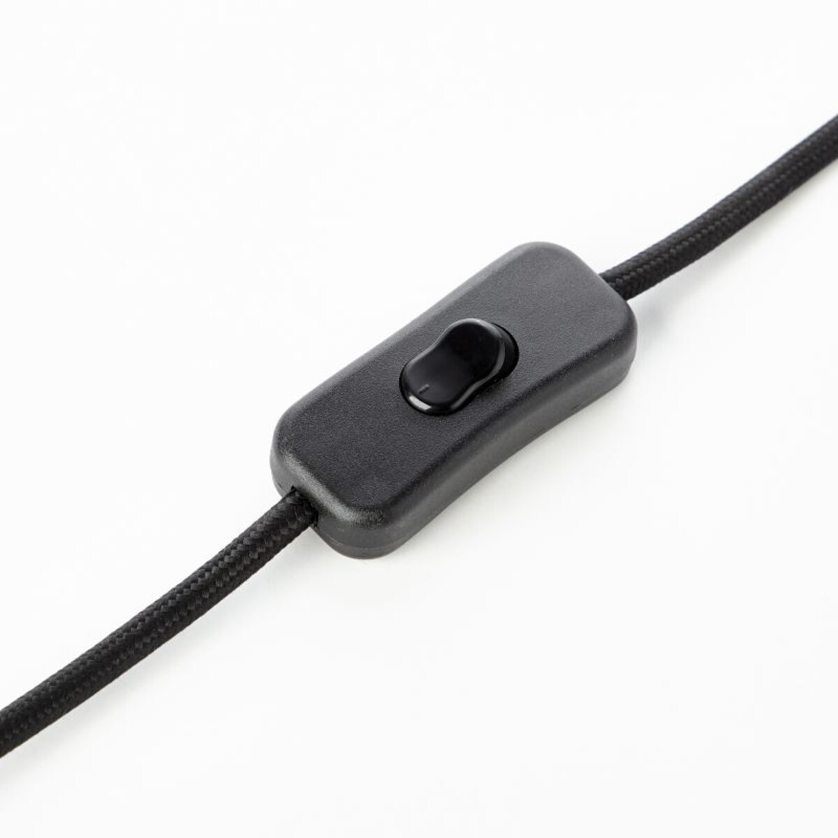 Loftowa lampka Manama 78101/76 Brilliant z klipsem druciana czarna brąz