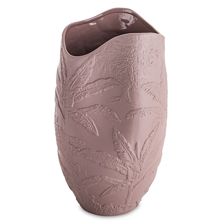Wazon porcelanowy 36x19x16 cm MELINDA różowa