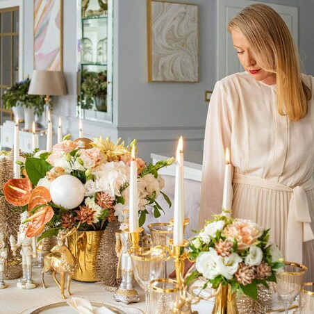 Bieżnik Shiny Gold 50x140