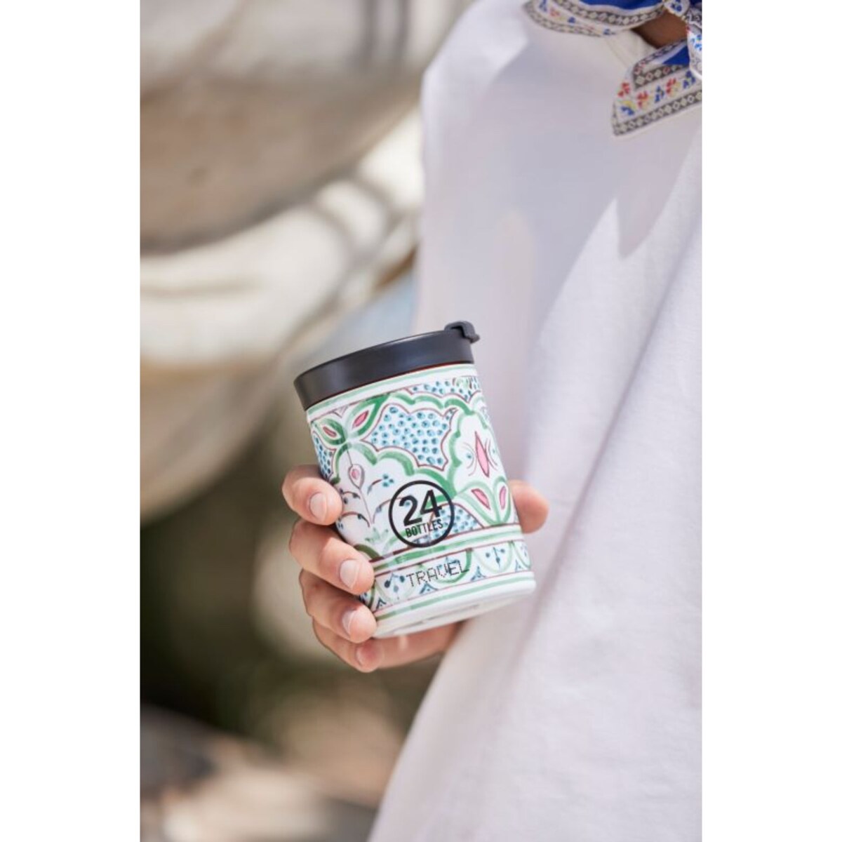 24BOTTLES TRAVEL TUMBLER kubek termiczny 350 ml, Marrakech