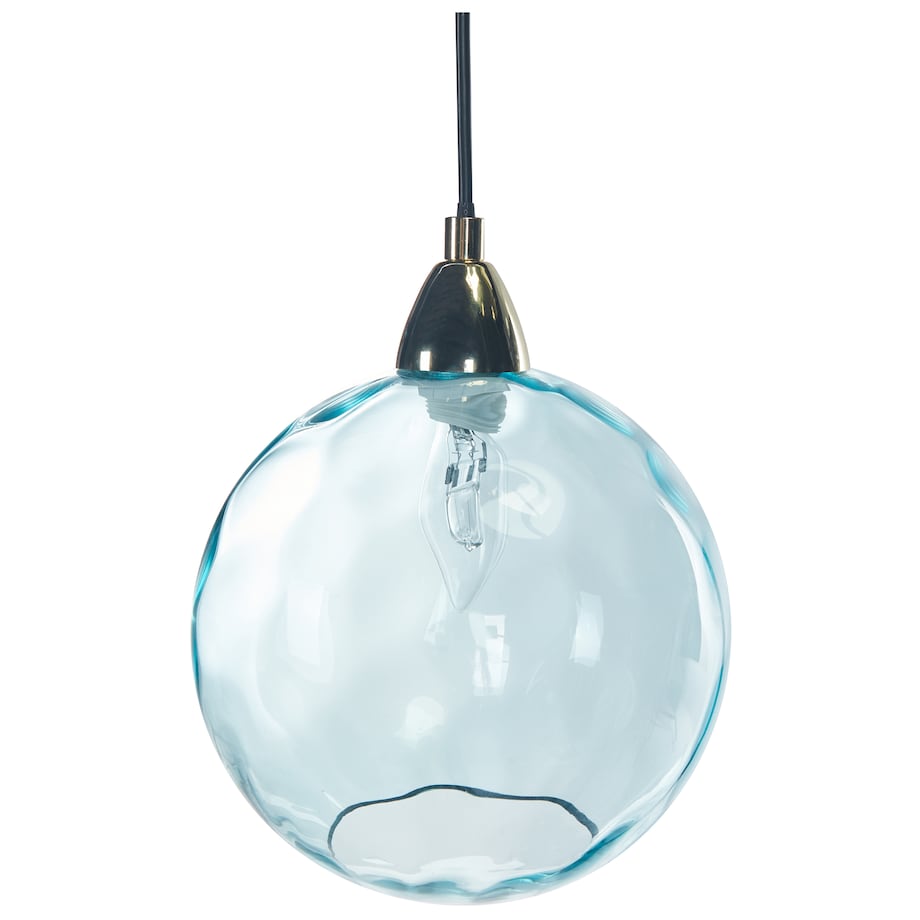 Lampa wisząca PABELLON Szkło Niebieski