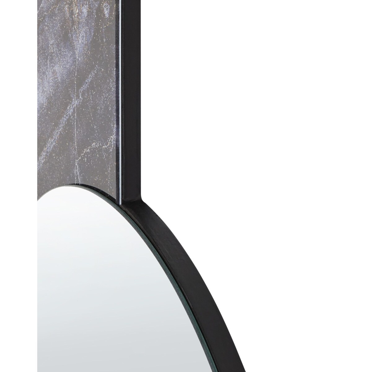 Lustro ścienne SEUZEY Czarny