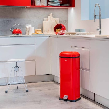 Kosz na śmieci 20l biały Superboy WESCO