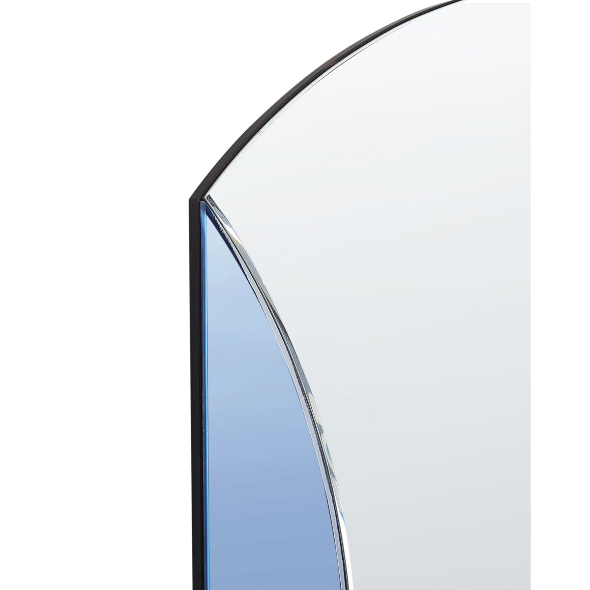 Lustro ścienne 70 x 79 cm niebieskie CAMBRAI