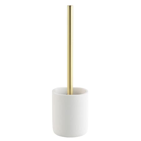 Sztoka do WC AQUAMARBRE, Ø 10 x 36,5 cm, kolor biały, żywica poliestrowa