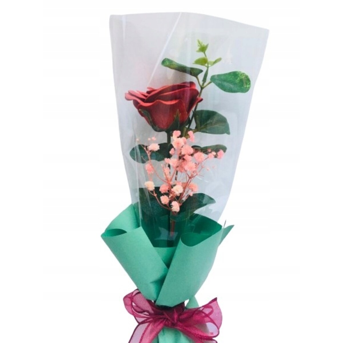 DZIEŃ MAMY róża mydlana kwiaty na prezent UPOMINEK święto urodziny mamy