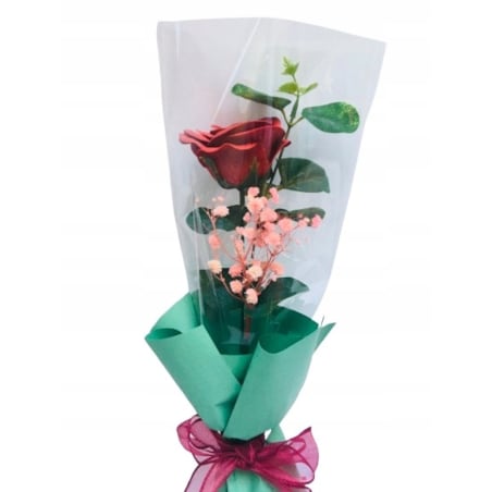 DZIEŃ MAMY róża mydlana kwiaty na prezent UPOMINEK święto urodziny mamy