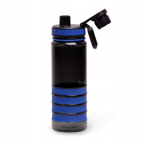 Butelka sportowa bidon na napój napoje wodę 750ml czarna KAMILLE