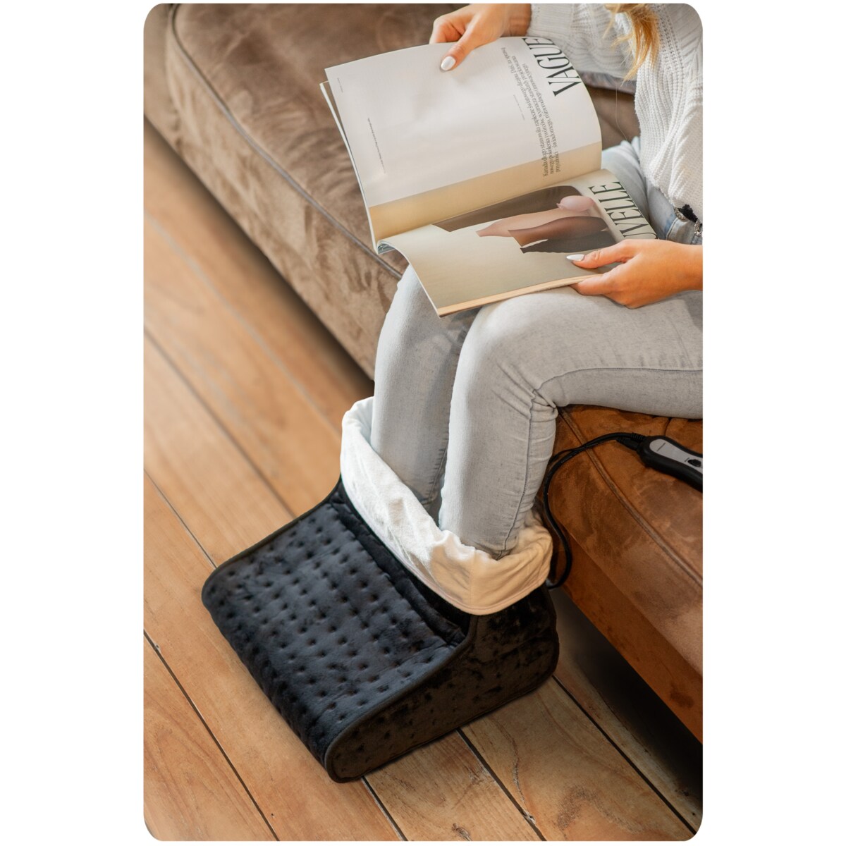 Ogrzewacz Stóp Elektryczny Ocieplacz Pilot 2 Poziomy Berdsen