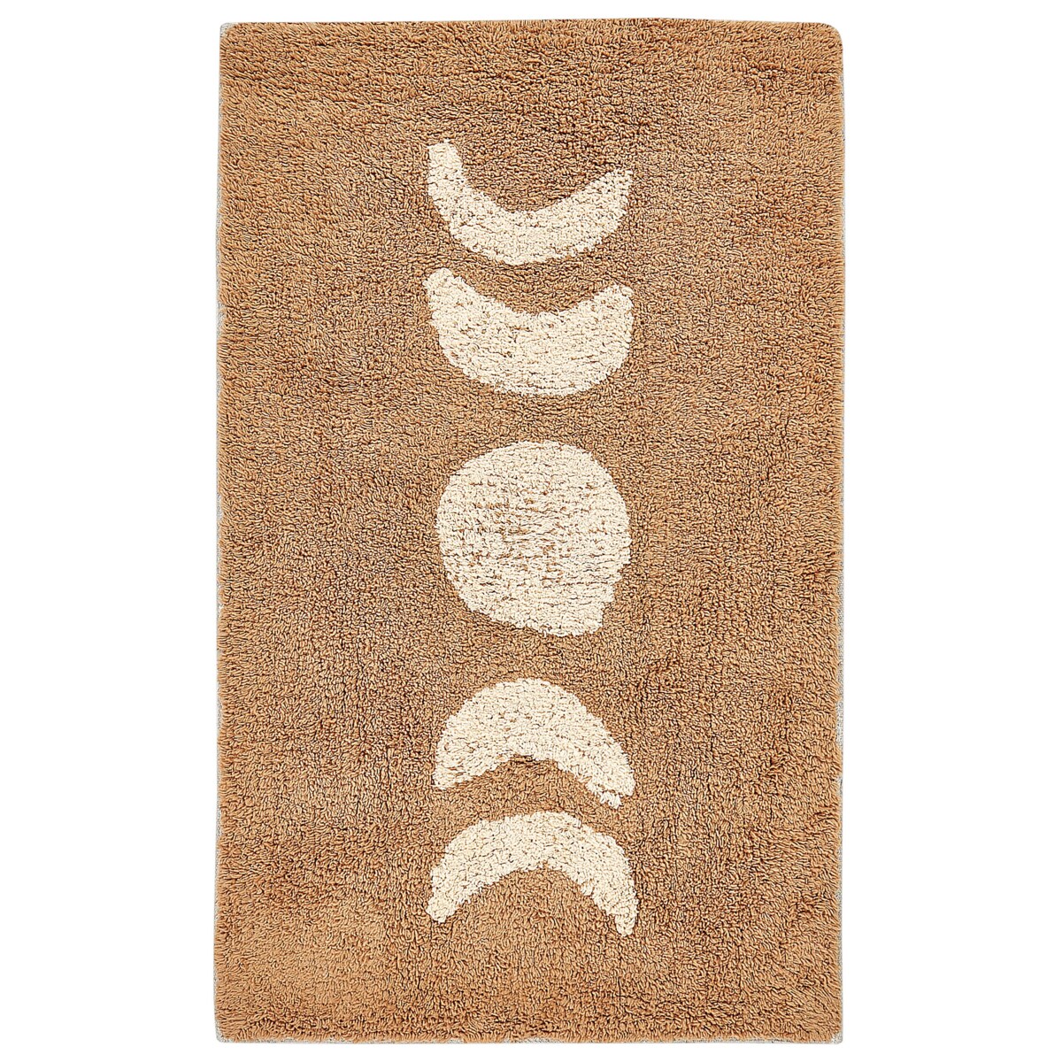 Dywanik łazienkowy bawełniany 50 x 80 cm brązowy ESME