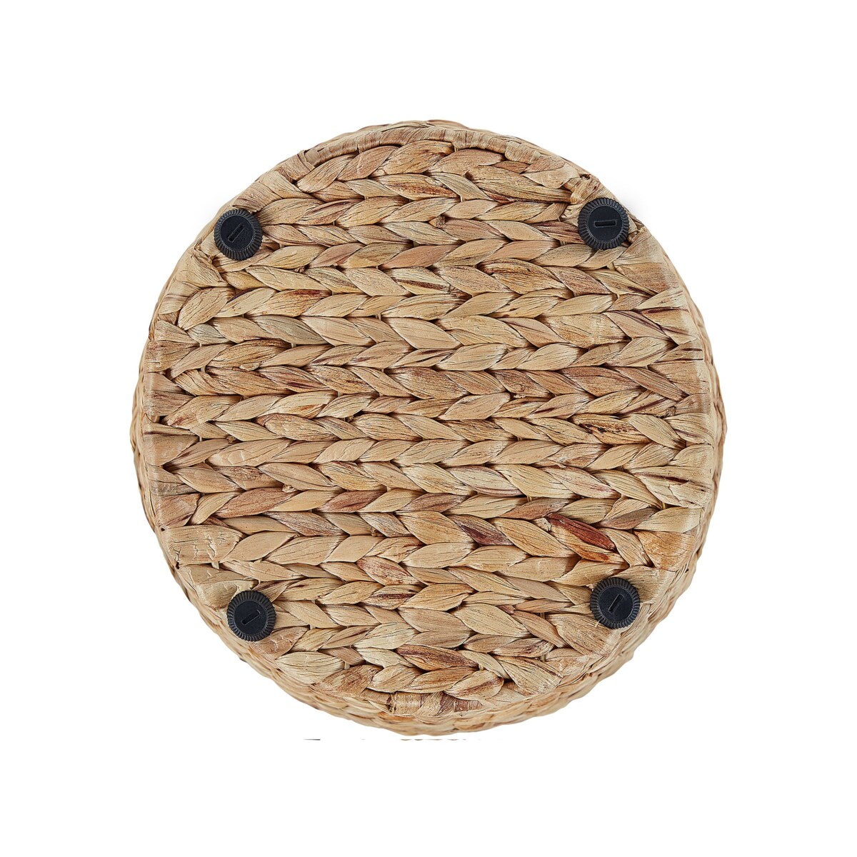 Zestaw 3 doniczek z hiacyntu wodnego naturalny PLAKA