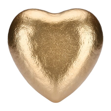 RITUALI DOMESTICI NEIMIEIPENSIERI Mały talerz serce złoty 14 cm