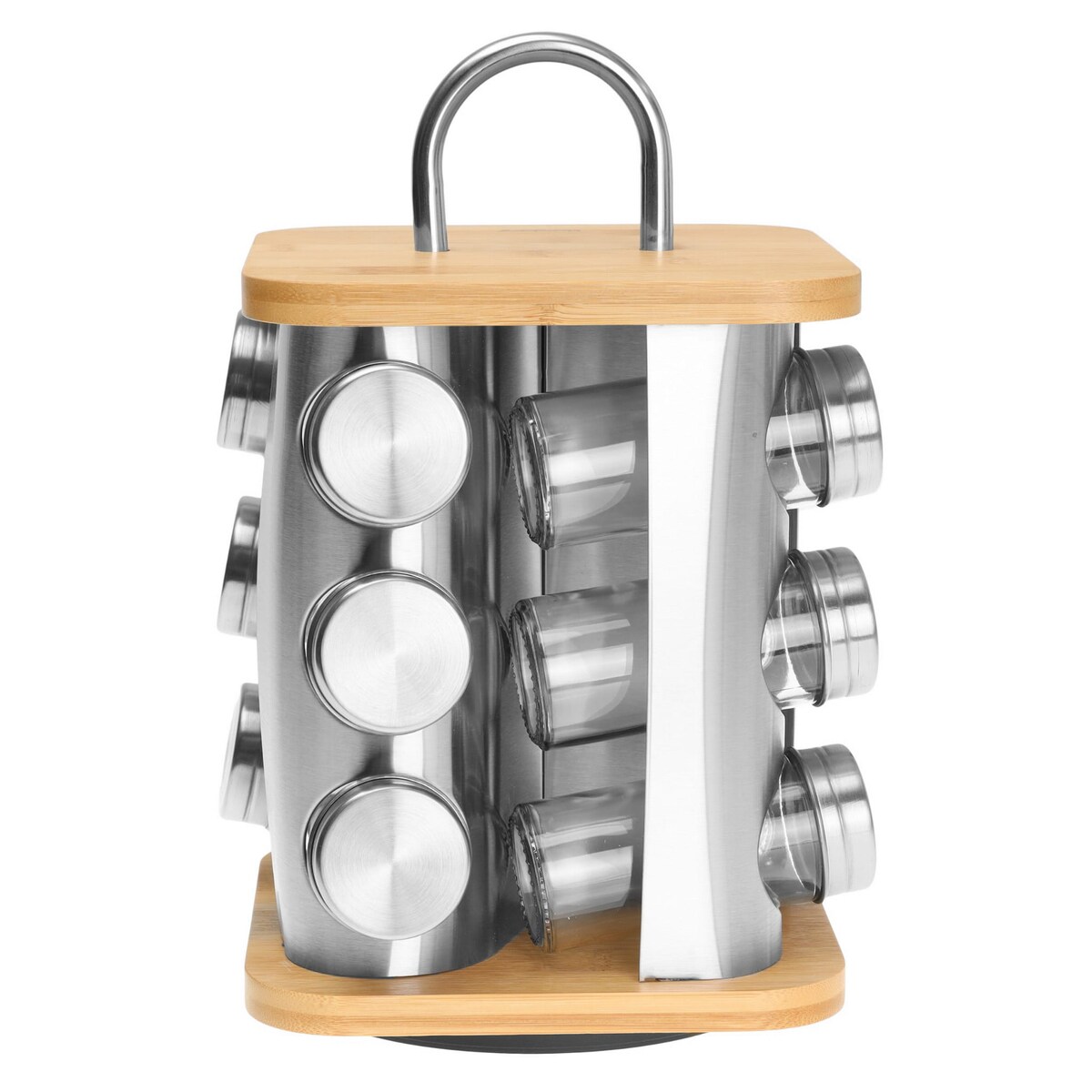 Zestaw pojemników na przyprawy komplet 13 elementów przyprawnik KLAUSBERG