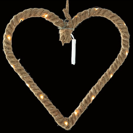 Zawieszka Led Ozdoba Świąteczna Na Okno Serce