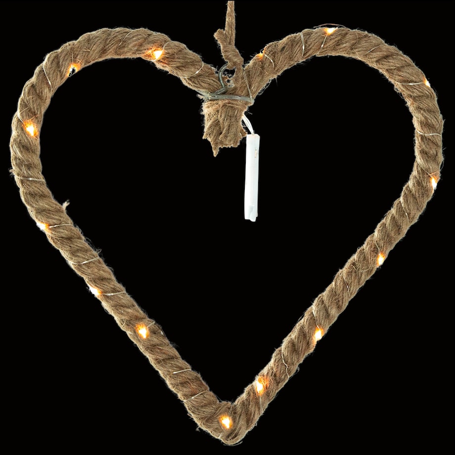 Zawieszka Led Ozdoba Świąteczna Na Okno Serce