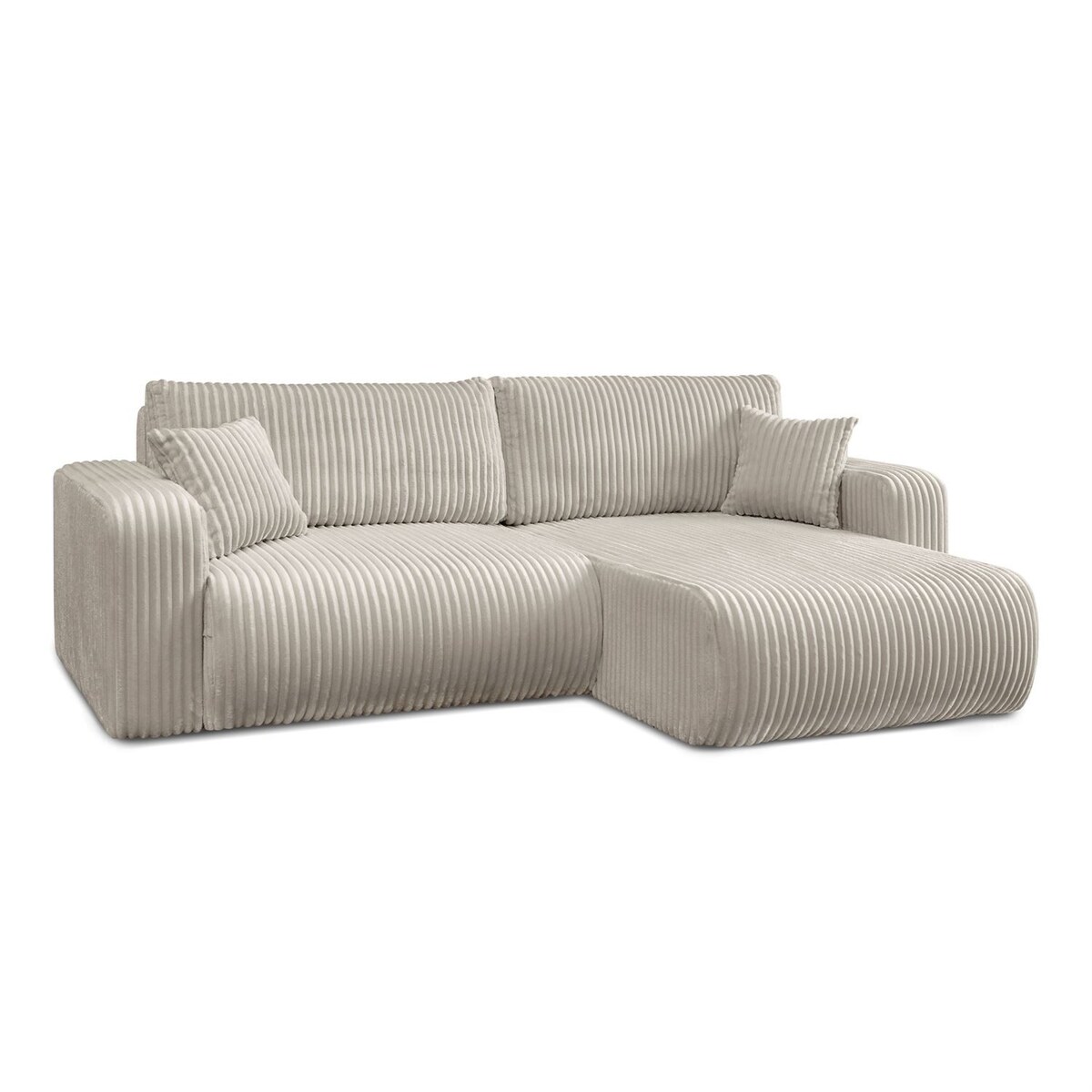 Narożnik MOVE z funkcją spania i pojemnikiem na pościel, Tilia 01