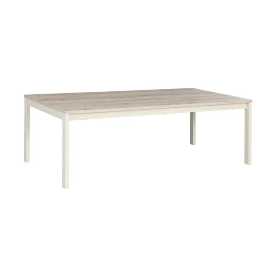 Ława FROST L1 120x60 off white/dąb alpejski