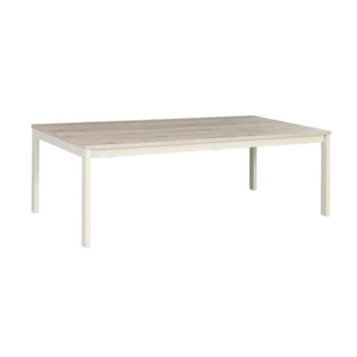 Ława FROST L1 120x60 off white/dąb alpejski