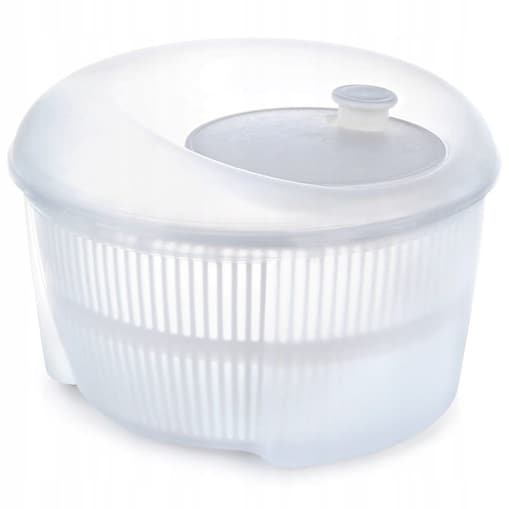 Wirówka DO SAŁATY warzyw owoców suszarka obrotowa pojemnik sitko cedzak