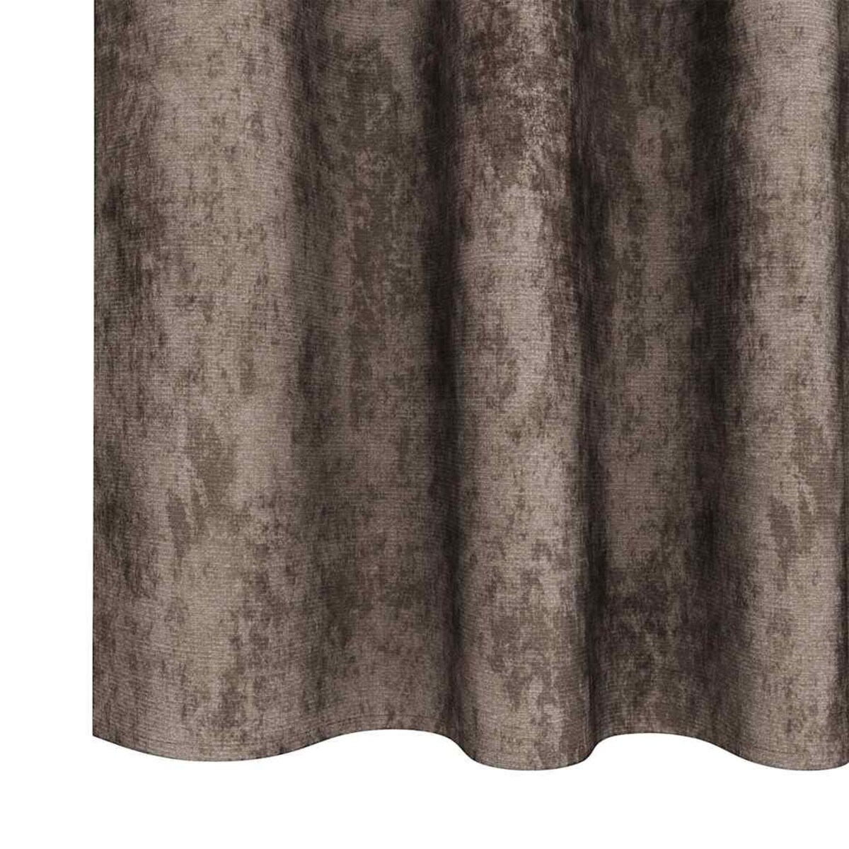 vidaXL Zasłona z zasłonami 2 pcs Cappuccino 175 x 140 cm Aksamit