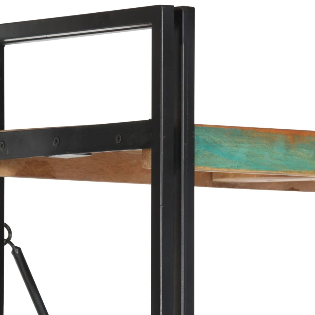 vidaXL 5-poziomowy regał na książki, 140x30x180 cm, drewno z odzysku