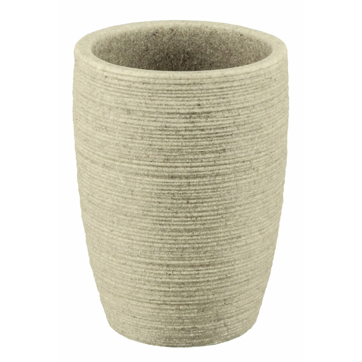 Kleine Wolke Sand Kubek łazienkowy kompozyt ceramiczny Eco Care beż macadamia