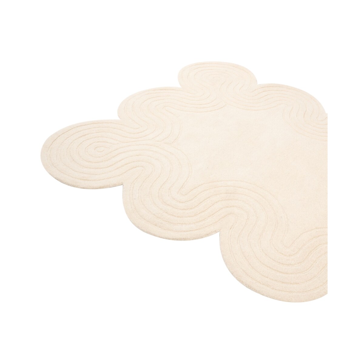 Dywan MALVAN Beżowy 160 x 230 cm Wełna