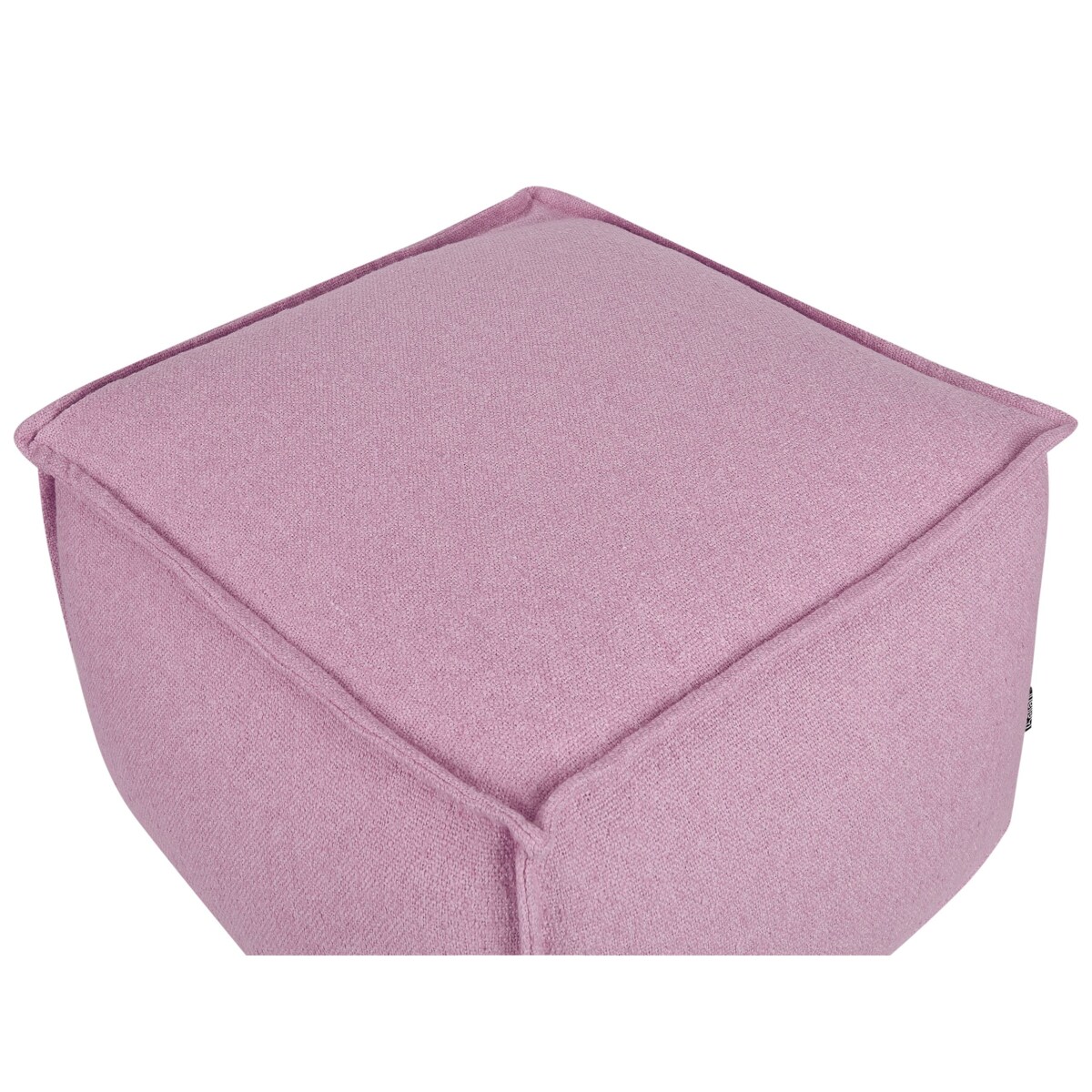 Puf bawełniany 50 x 50 x 30 cm różowy SHERALI