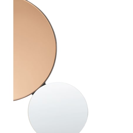 Lustro ścienne LAXOU Miedziany