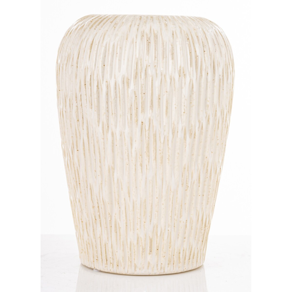 Osłonka wazon ceramiczny 24,5x16x16 cm FIBI-3 biały