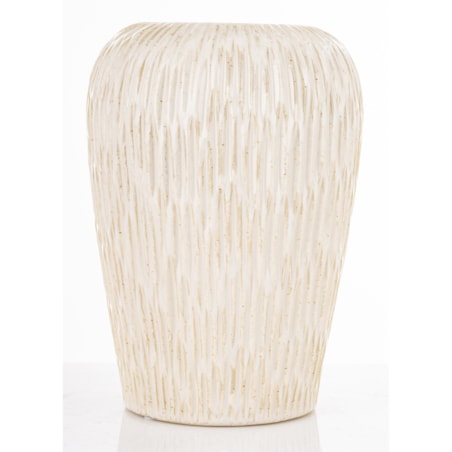 Osłonka wazon ceramiczny 24,5x16x16 cm FIBI-3 biały